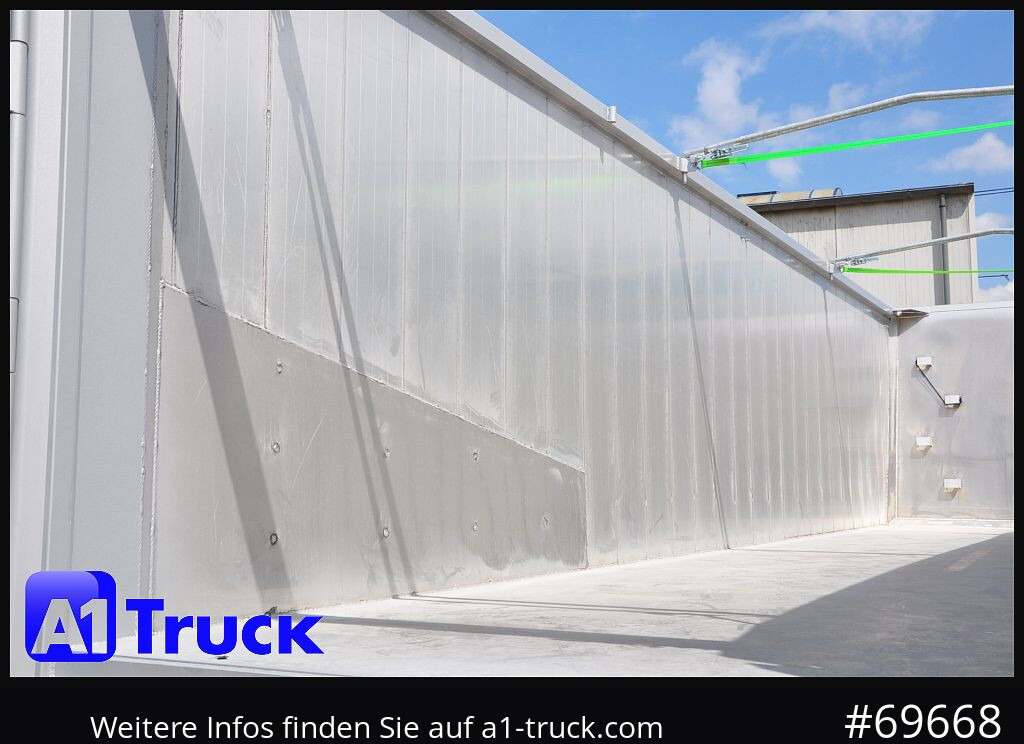 REISCH RHKS, Alu-Kippmulde 50m³, NEU Kombitüren, Alufelgen, Liftachse, - نصف مقطورة قلابة: صورة 2 REISCH RHKS, Alu-Kippmulde 50m³, NEU Kombitüren, Alufelgen, Liftachse, - نصف مقطورة قلابة: صورة 2