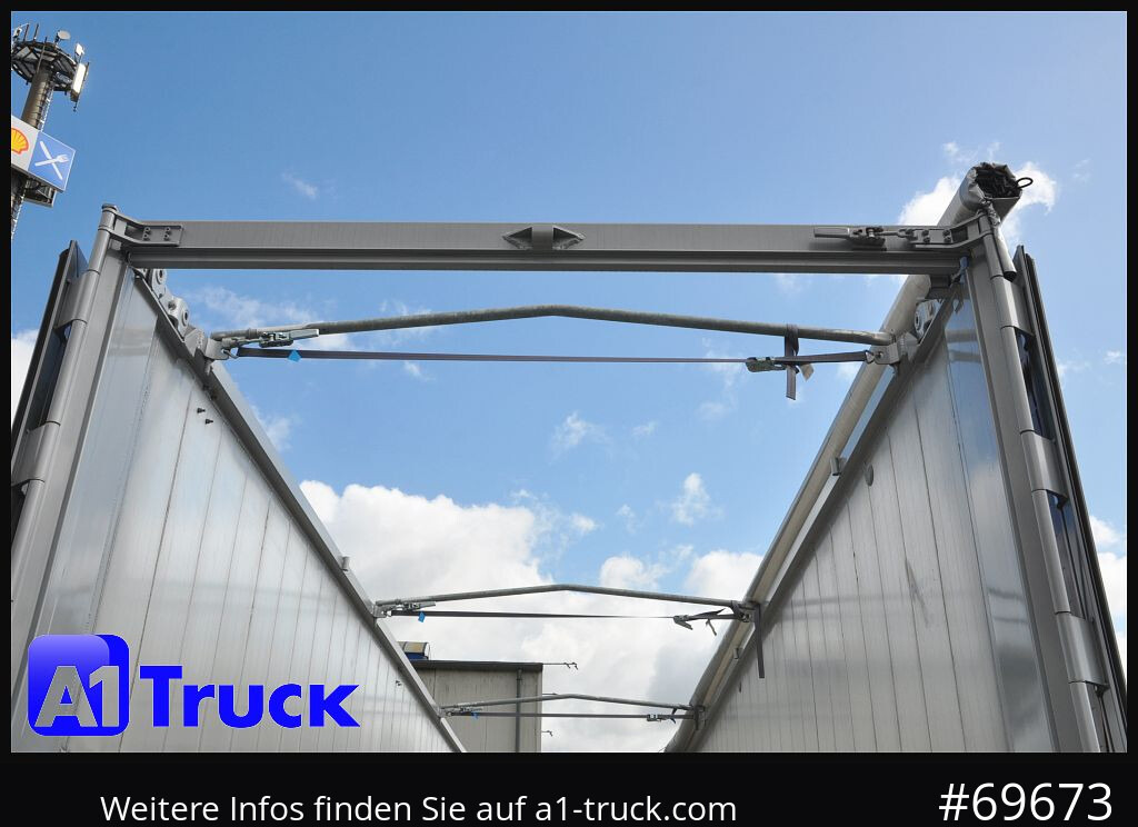 REISCH RHKS, Alu-Kippmulde 54m³, Kombitüren, Alufelgen, Liftachse, - نصف مقطورة قلابة: صورة 3 REISCH RHKS, Alu-Kippmulde 54m³, Kombitüren, Alufelgen, Liftachse, - نصف مقطورة قلابة: صورة 3