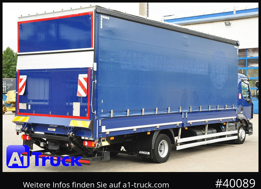 شاحنة ذات ستائر جانبية RENAULT D 240,  4x2, Ladebordwand, LBW, guter Zustand: صورة 9