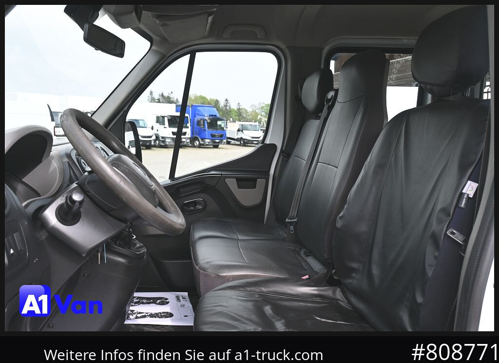 RENAULT Master Pritsche Doka, AHK 3,5Tonnen , Klima, Luftfederung - شاحنة توصيل مفتوحة: صورة 3 RENAULT Master Pritsche Doka, AHK 3,5Tonnen , Klima, Luftfederung - شاحنة توصيل مفتوحة: صورة 3