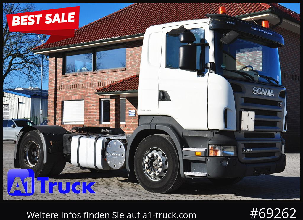SCANIA R 380 LA 4X2, Euro5, Kipphydraulik, Klima, - رأس تريلا: صورة 1 SCANIA R 380 LA 4X2, Euro5, Kipphydraulik, Klima, - رأس تريلا: صورة 1