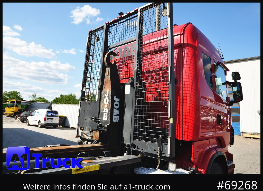 SCANIA R480, Abrollkipper Joab, 8x4, Lift-Lenkachse, - شاحنة برافعة خطافية: صورة 4 SCANIA R480, Abrollkipper Joab, 8x4, Lift-Lenkachse, - شاحنة برافعة خطافية: صورة 4