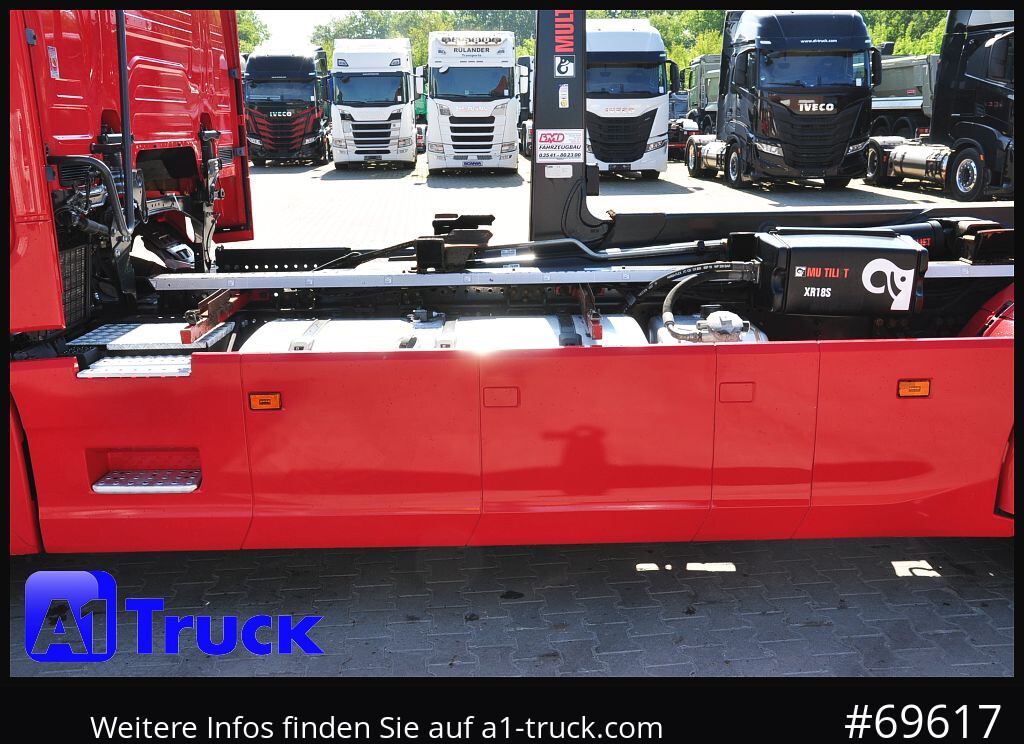 SCANIA R500, Abrollkipper, HIAB, Lift-Lenkachse, - شاحنة برافعة خطافية: صورة 2 SCANIA R500, Abrollkipper, HIAB, Lift-Lenkachse, - شاحنة برافعة خطافية: صورة 2