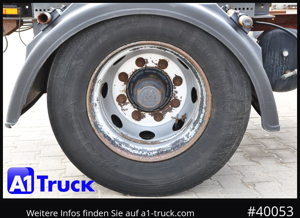 SCHMITZ ACF 20, Schlitten, zwillingsbereift, bis 7700mm Container - مقطورة هوك ليفت/ لود لوجر: صورة 3 SCHMITZ ACF 20, Schlitten, zwillingsbereift, bis 7700mm Container - مقطورة هوك ليفت/ لود لوجر: صورة 3