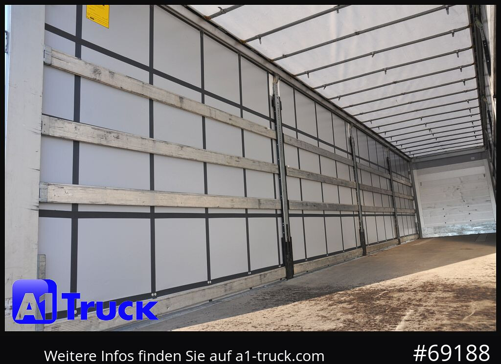 SCHMITZ S01, Tautliner, neue Plane, 1 Vorbesitzer, - نصف مقطورة بستائر جانبية: صورة 4 SCHMITZ S01, Tautliner, neue Plane, 1 Vorbesitzer, - نصف مقطورة بستائر جانبية: صورة 4