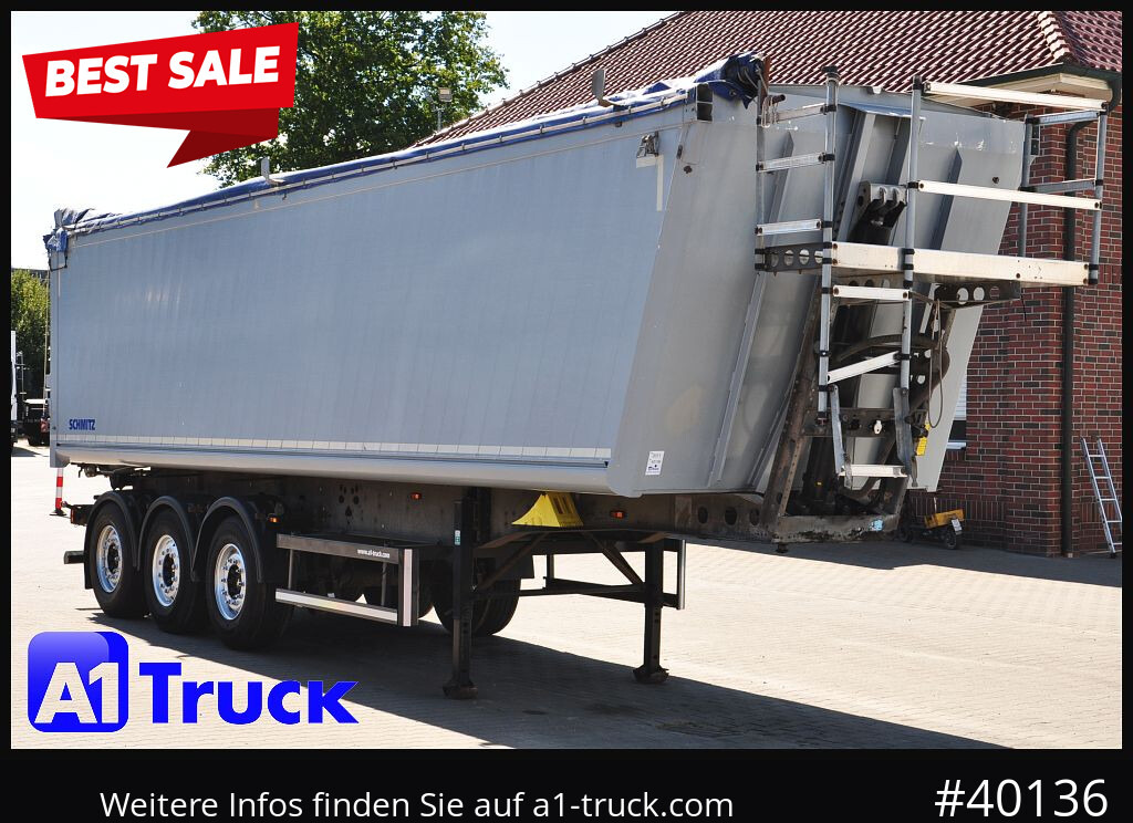 SCHMITZ SKI 24, SL 9.6 Lift, ca. 50m³ - نصف مقطورة قلابة: صورة 1 SCHMITZ SKI 24, SL 9.6 Lift, ca. 50m³ - نصف مقطورة قلابة: صورة 1