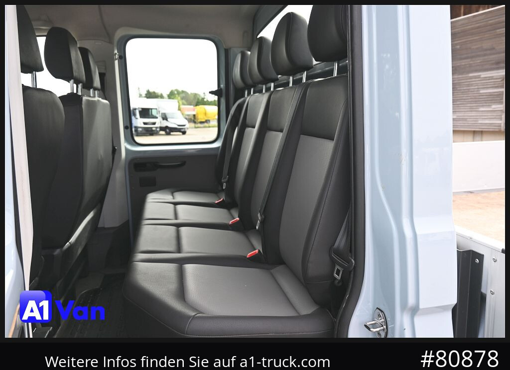 VOLKSWAGEN Crafter 35 Pritsche Doka, AHK, 7-Sitzer - شاحنة توصيل مفتوحة, الشاحنات الصغيرة كابينة مزدوجة: صورة 4 VOLKSWAGEN Crafter 35 Pritsche Doka, AHK, 7-Sitzer - شاحنة توصيل مفتوحة, الشاحنات الصغيرة كابينة مزدوجة: صورة 4