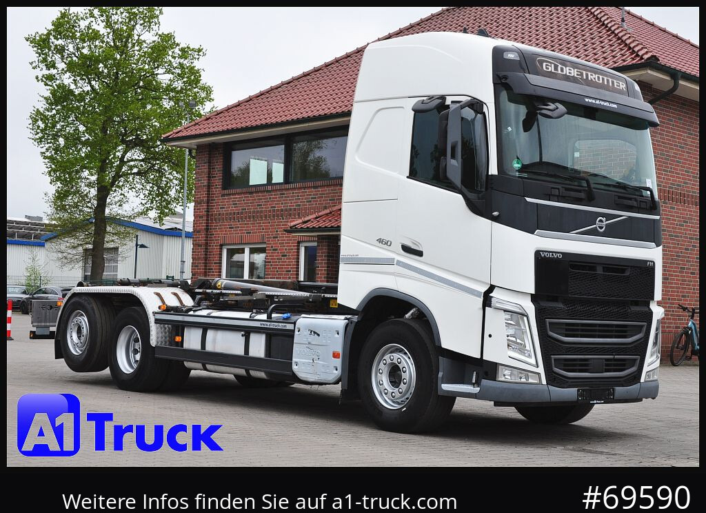 VOLVO FH 460, Meiller RS21.70 Funk Lenkachse Standklima, - شاحنة برافعة خطافية: صورة 1 VOLVO FH 460, Meiller RS21.70 Funk Lenkachse Standklima, - شاحنة برافعة خطافية: صورة 1