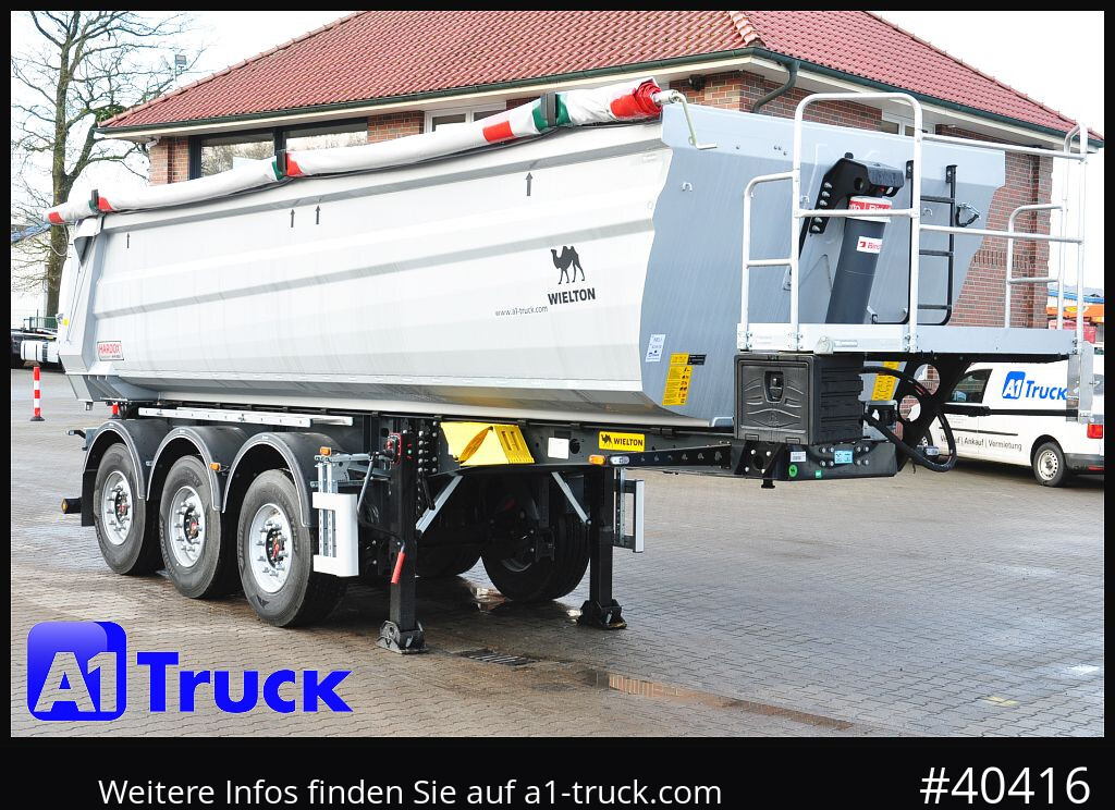 WIELTON Wielton 26m³ Strong Master Stahl - نصف مقطورة قلابة: صورة 1 WIELTON Wielton 26m³ Strong Master Stahl - نصف مقطورة قلابة: صورة 1