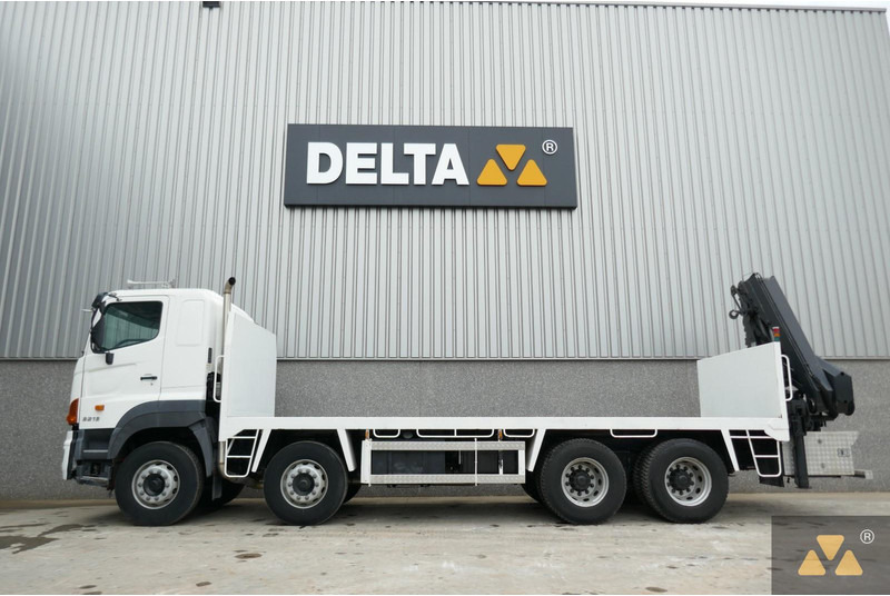 Hino 700FY crane - شاحنة, شاحنة كرين: صورة 1 Hino 700FY crane - شاحنة, شاحنة كرين: صورة 1
