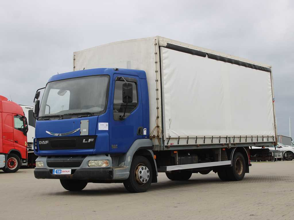 DAF FA LF 45.170 E10, EURO 3 - شاحنة ذات ستائر جانبية: صورة 1 DAF FA LF 45.170 E10, EURO 3 - شاحنة ذات ستائر جانبية: صورة 1