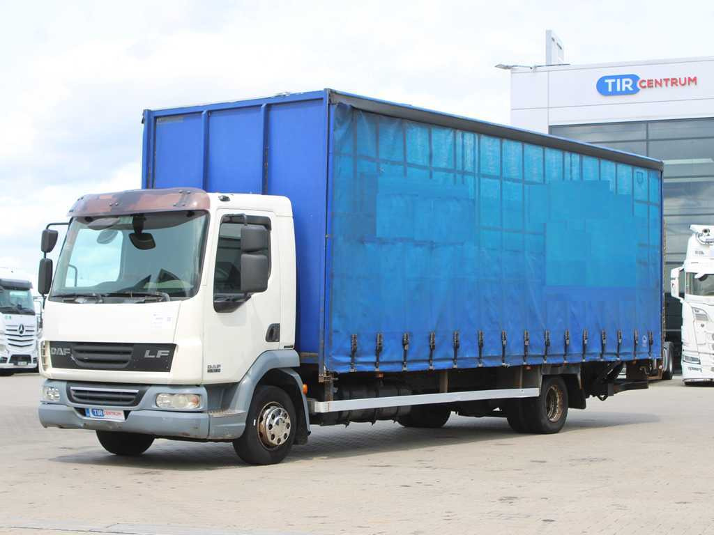 DAF FA LF 45, EURO 5, HYDRAULIC FRONT - شاحنة ذات ستائر جانبية: صورة 1 DAF FA LF 45, EURO 5, HYDRAULIC FRONT - شاحنة ذات ستائر جانبية: صورة 1