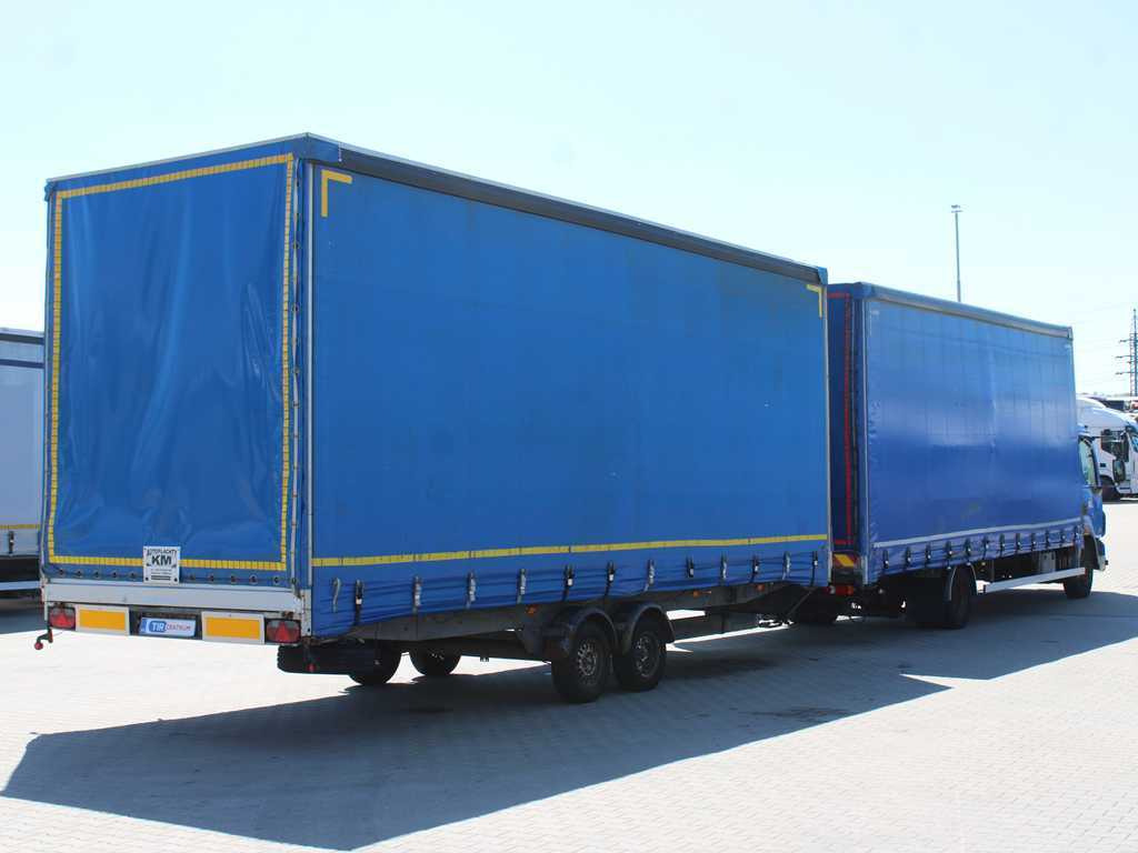 DAF FA LF 45, EURO 5, TYRES 80% + AGADOS TRAILER - شاحنة ذات ستائر جانبية: صورة 4 DAF FA LF 45, EURO 5, TYRES 80% + AGADOS TRAILER - شاحنة ذات ستائر جانبية: صورة 4