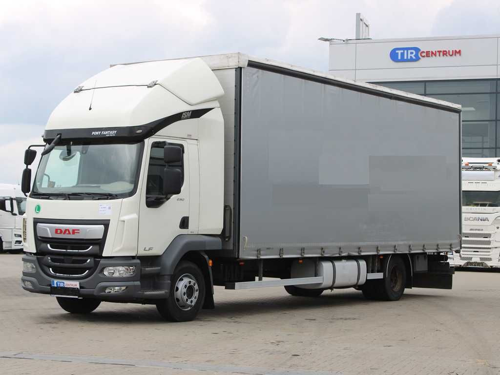 DAF LF 290 FA, EURO 6, SLEEPING CABIN - شاحنة ذات ستائر جانبية: صورة 1 DAF LF 290 FA, EURO 6, SLEEPING CABIN - شاحنة ذات ستائر جانبية: صورة 1