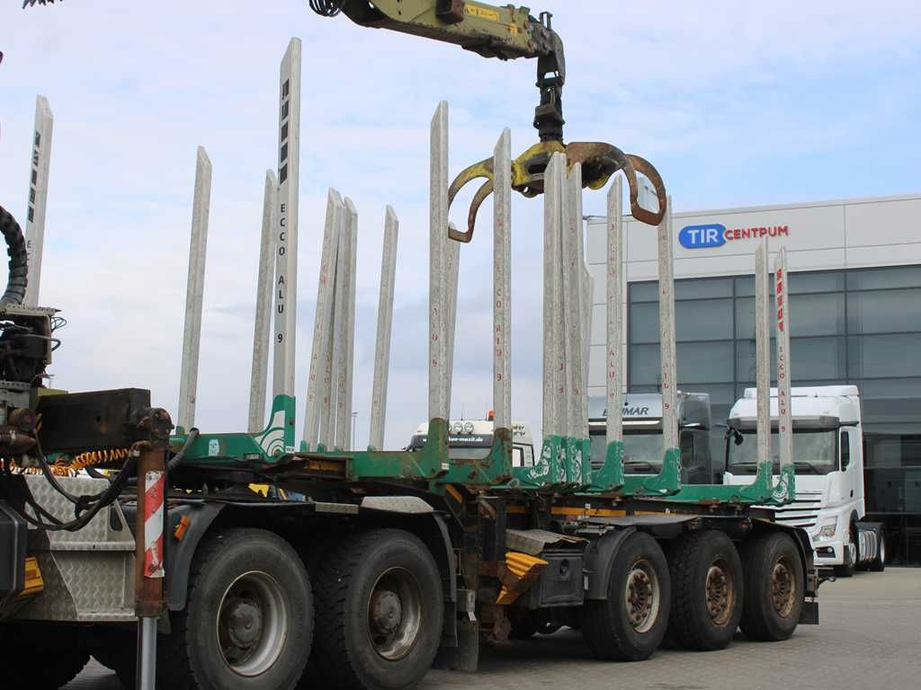 DOLL H3S-14H9, SAF, 2X LIFTING AXLE, EXPANDABLE - نصف مقطورة اخشاب: صورة 1 DOLL H3S-14H9, SAF, 2X LIFTING AXLE, EXPANDABLE - نصف مقطورة اخشاب: صورة 1