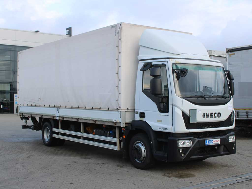 Iveco 140-280E, HYDRAULIC FRONT, SIDE BOARD, EURO 6 - شاحنة ذات ستائر جانبية: صورة 3 Iveco 140-280E, HYDRAULIC FRONT, SIDE BOARD, EURO 6 - شاحنة ذات ستائر جانبية: صورة 3