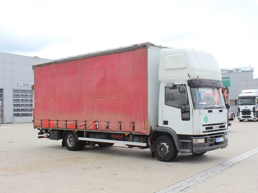 Iveco EUROCARGO ML 120 E, EURO 3, SLEEPING BODY, HYDRAULIC FRONT - شاحنة ذات ستائر جانبية: صورة 3 Iveco EUROCARGO ML 120 E, EURO 3, SLEEPING BODY, HYDRAULIC FRONT - شاحنة ذات ستائر جانبية: صورة 3