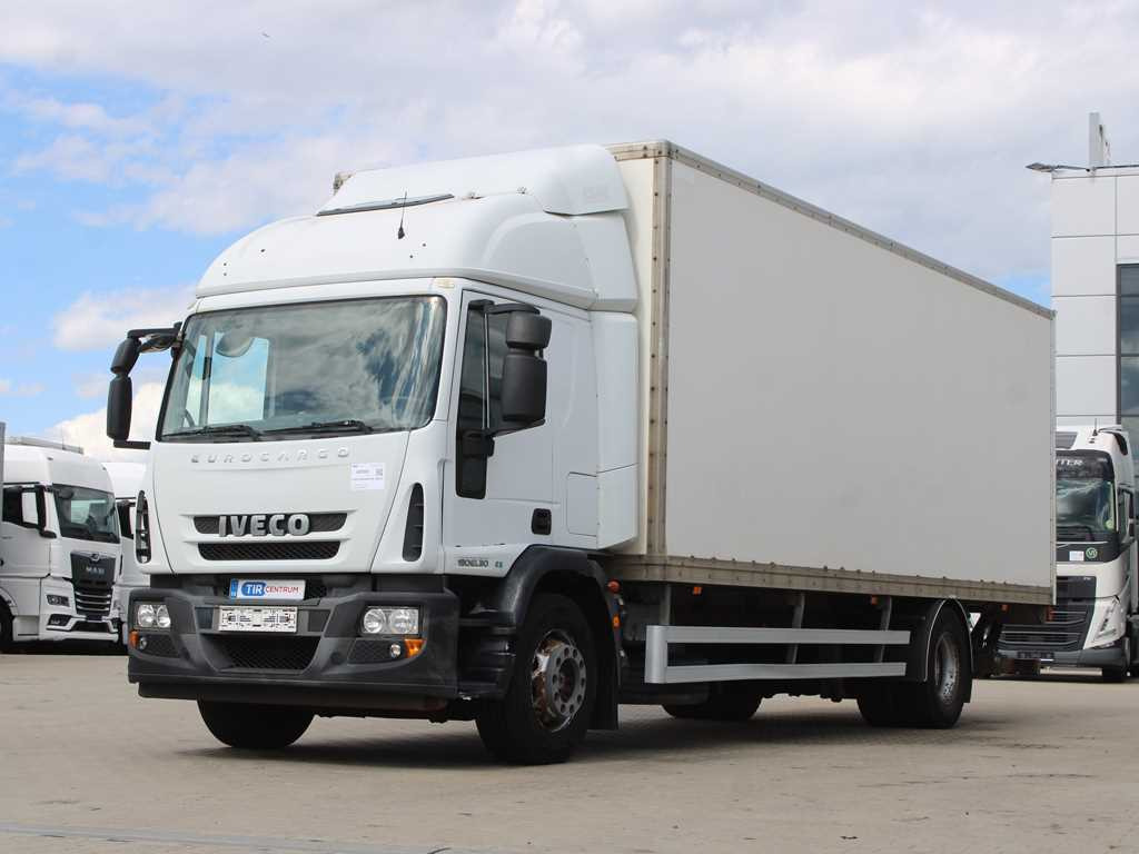 شاحنة صندوقية Iveco EUROCARGO ML 190EL30, EURO 5, HYDRAULIC FRONT: صورة 1
