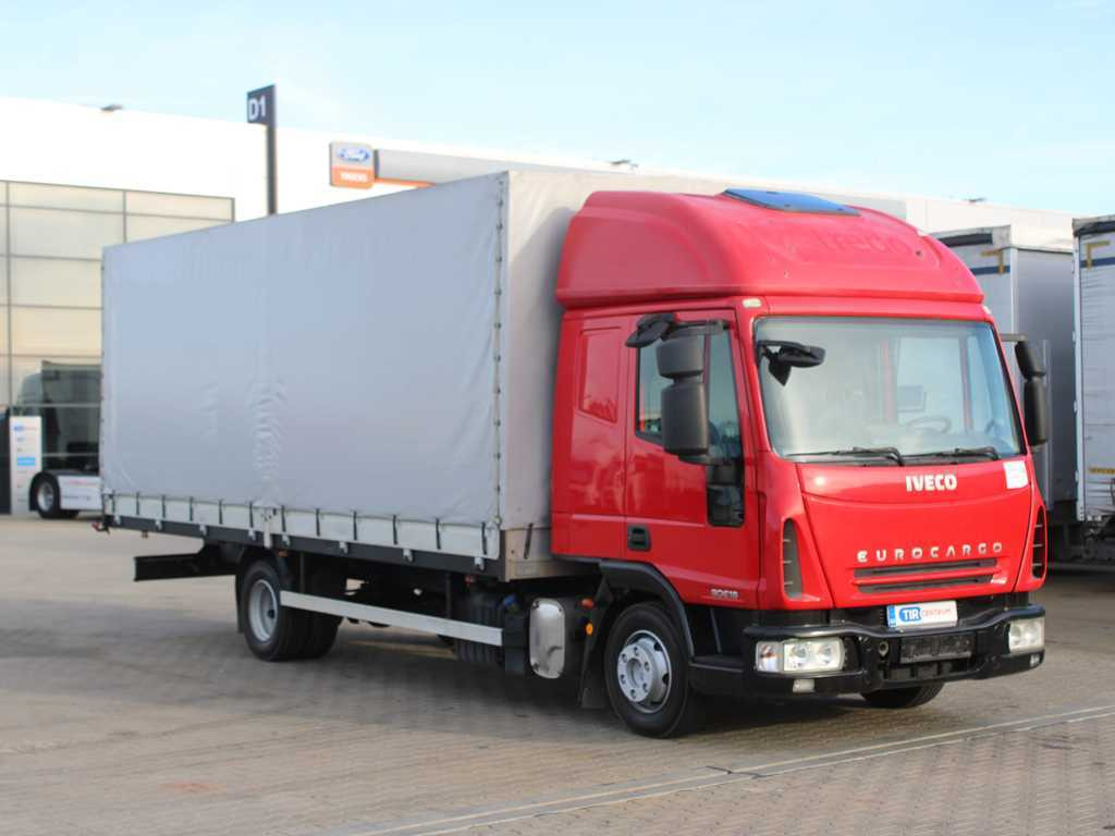 Iveco EUROCARGO ML 90E18, EURO 5, SIDE BOARD, TIRES 80% - شاحنة ذات ستائر جانبية: صورة 3 Iveco EUROCARGO ML 90E18, EURO 5, SIDE BOARD, TIRES 80% - شاحنة ذات ستائر جانبية: صورة 3