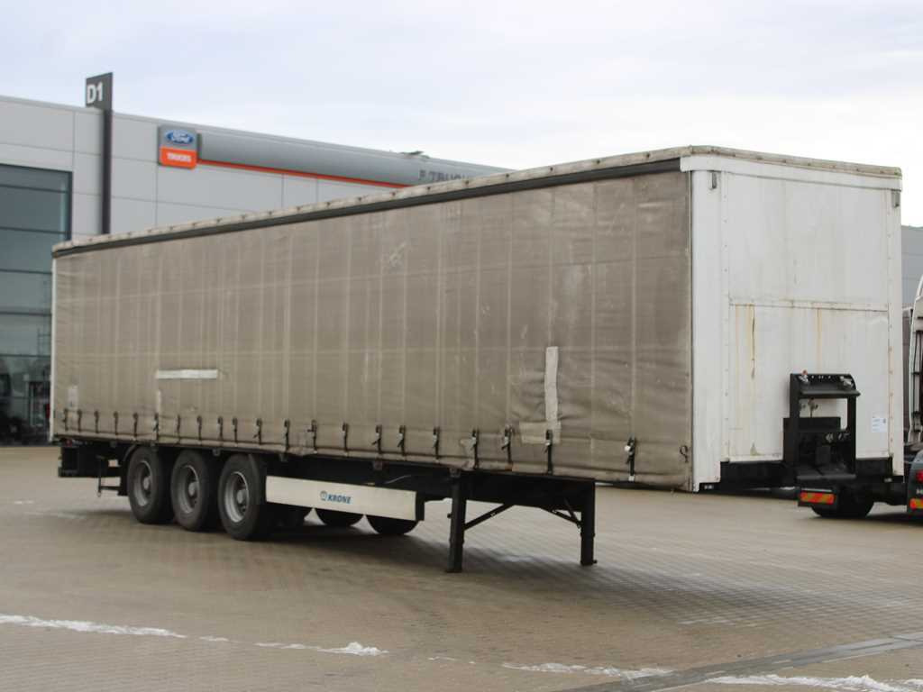 Krone KRONE SDP 27 WKE, LIFTING AXLE - نصف مقطورة بستائر جانبية: صورة 3 Krone KRONE SDP 27 WKE, LIFTING AXLE - نصف مقطورة بستائر جانبية: صورة 3