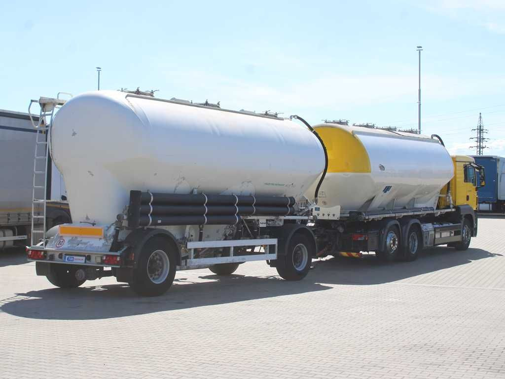 MAN TGA 26.440, 6x2, EURO 5, FELDBINDER 30m3+SPITZER - شاحنة صهريج: صورة 3 MAN TGA 26.440, 6x2, EURO 5, FELDBINDER 30m3+SPITZER - شاحنة صهريج: صورة 3