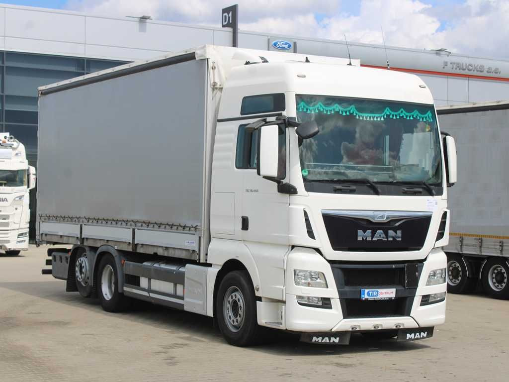 MAN TGS 26.440, 6X2, EURO 5, LIFTING AXLE + PV018H - شاحنة ذات ستائر جانبية: صورة 2 MAN TGS 26.440, 6X2, EURO 5, LIFTING AXLE + PV018H - شاحنة ذات ستائر جانبية: صورة 2