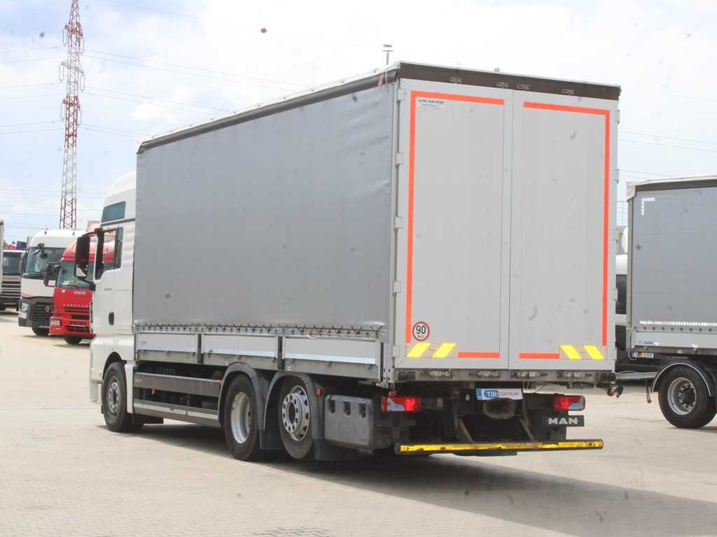MAN TGS 26.440, 6X2, EURO 5, LIFTING AXLE + PV018H - شاحنة ذات ستائر جانبية: صورة 4 MAN TGS 26.440, 6X2, EURO 5, LIFTING AXLE + PV018H - شاحنة ذات ستائر جانبية: صورة 4