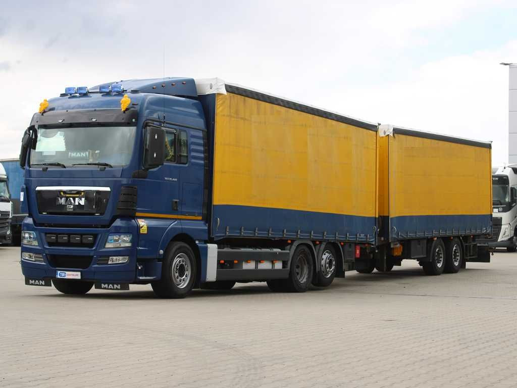 MAN TGS 26.440, 6X2, EURO 5, LIFTING AXLE, TV - شاحنة ذات ستائر جانبية: صورة 1 MAN TGS 26.440, 6X2, EURO 5, LIFTING AXLE, TV - شاحنة ذات ستائر جانبية: صورة 1