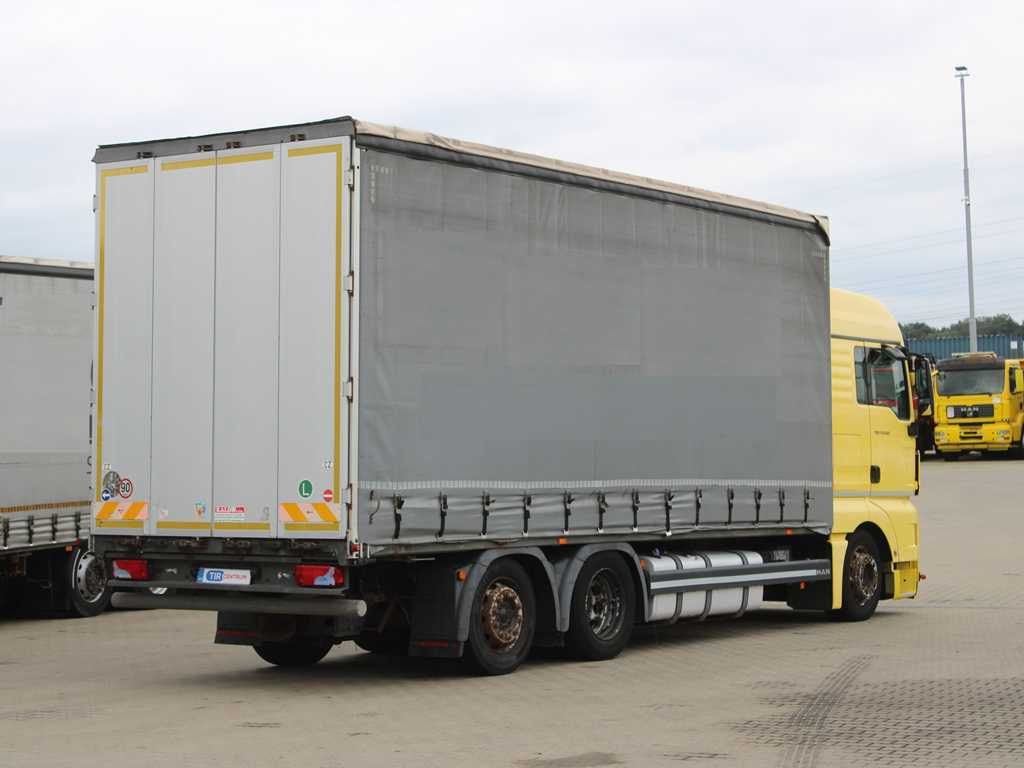 MAN TGX 24.440, EURO 5EEV, 6X2, AIR SUSPENSION - شاحنة ذات ستائر جانبية: صورة 4 MAN TGX 24.440, EURO 5EEV, 6X2, AIR SUSPENSION - شاحنة ذات ستائر جانبية: صورة 4