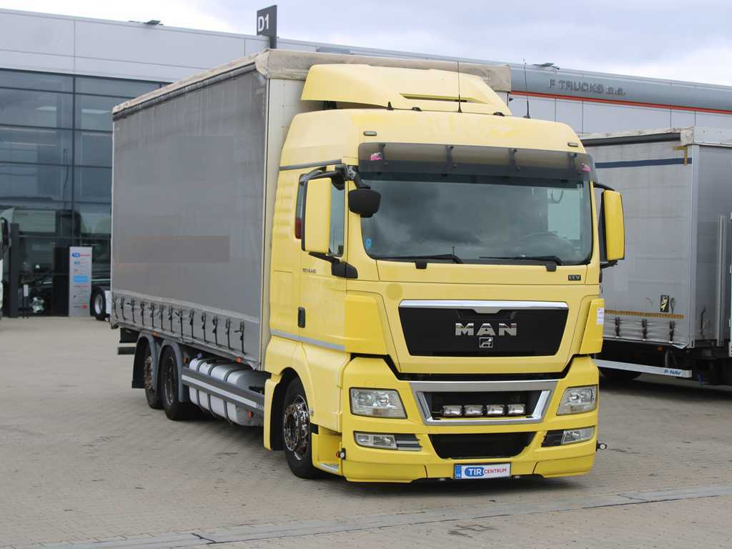 MAN TGX 24.440, EURO 5EEV, 6X2, AIR SUSPENSION - شاحنة ذات ستائر جانبية: صورة 3 MAN TGX 24.440, EURO 5EEV, 6X2, AIR SUSPENSION - شاحنة ذات ستائر جانبية: صورة 3