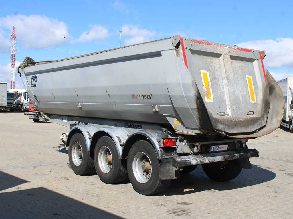 Menci SA 700 R, LIFTING AXLE, SHUTTER ROOF 12m³ - نصف مقطورة قلابة: صورة 4 Menci SA 700 R, LIFTING AXLE, SHUTTER ROOF 12m³ - نصف مقطورة قلابة: صورة 4