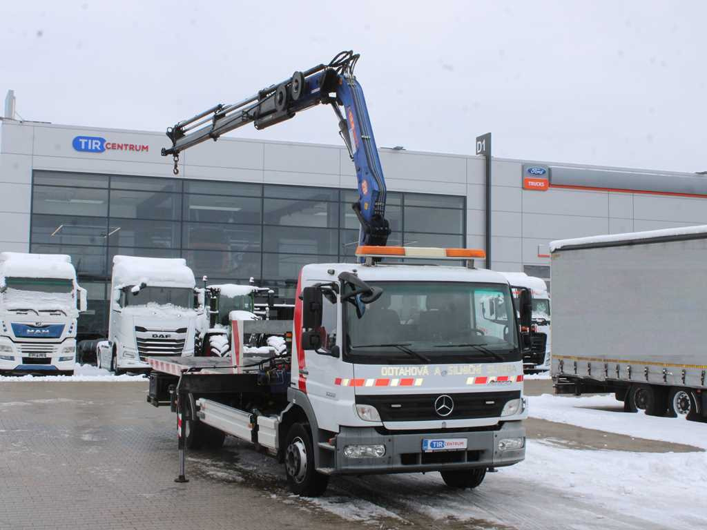 Mercedes-Benz ATEGO 1222 L, HYDRAULIC ARM HCS CENTRUM 13.5 SP, WINCH, EURO 5 - شاحنات مسطحة, شاحنة كرين: صورة 3 Mercedes-Benz ATEGO 1222 L, HYDRAULIC ARM HCS CENTRUM 13.5 SP, WINCH, EURO 5 - شاحنات مسطحة, شاحنة كرين: صورة 3
