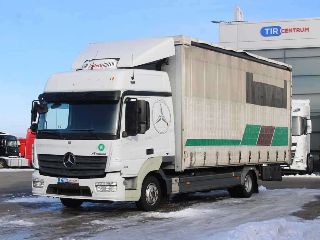 Mercedes-Benz ATEGO 816, EURO 6, INDEPENDENT AIR CONDITIONING - شاحنة ذات ستائر جانبية: صورة 1 Mercedes-Benz ATEGO 816, EURO 6, INDEPENDENT AIR CONDITIONING - شاحنة ذات ستائر جانبية: صورة 1