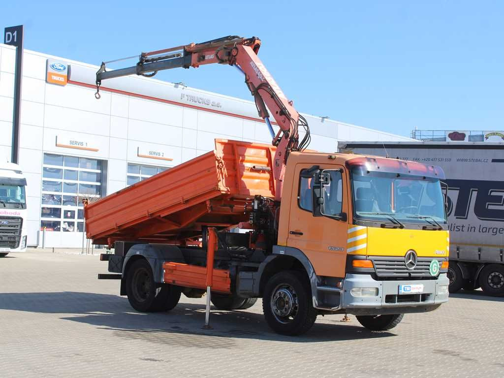 Mercedes-Benz Actros 1523, CRANE ATLAS 60.1, THREESSIDED - شاحنة كرين: صورة 2 Mercedes-Benz Actros 1523, CRANE ATLAS 60.1, THREESSIDED - شاحنة كرين: صورة 2