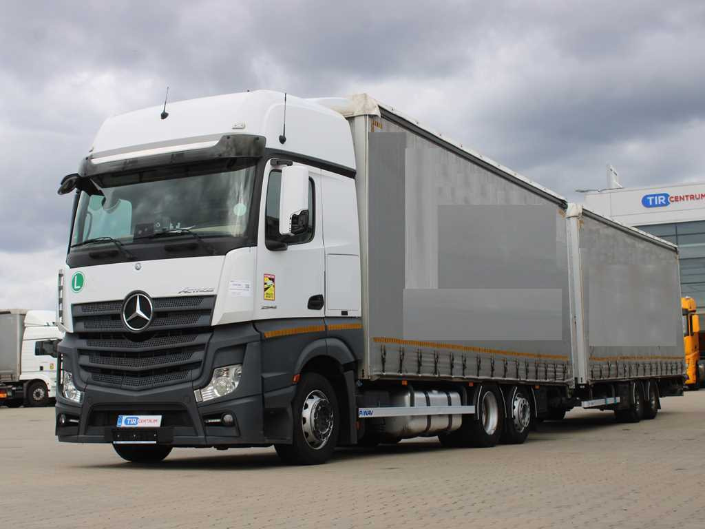 Mercedes-Benz Actros 2542, 6X2, LIFTING AXLE + PANAV TVK18M - شاحنة ذات ستائر جانبية: صورة 1 Mercedes-Benz Actros 2542, 6X2, LIFTING AXLE + PANAV TVK18M - شاحنة ذات ستائر جانبية: صورة 1