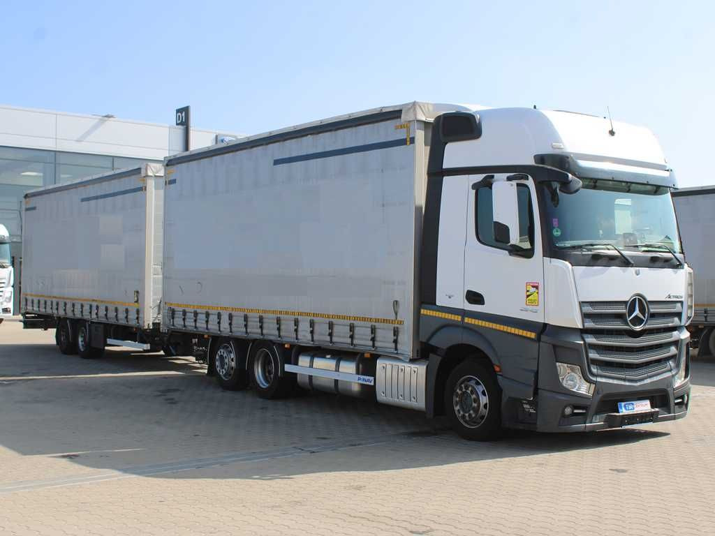 Mercedes-Benz Actros 2542, EURO 6, 6X2 + PANAV TV018M - شاحنة ذات ستائر جانبية: صورة 2 Mercedes-Benz Actros 2542, EURO 6, 6X2 + PANAV TV018M - شاحنة ذات ستائر جانبية: صورة 2