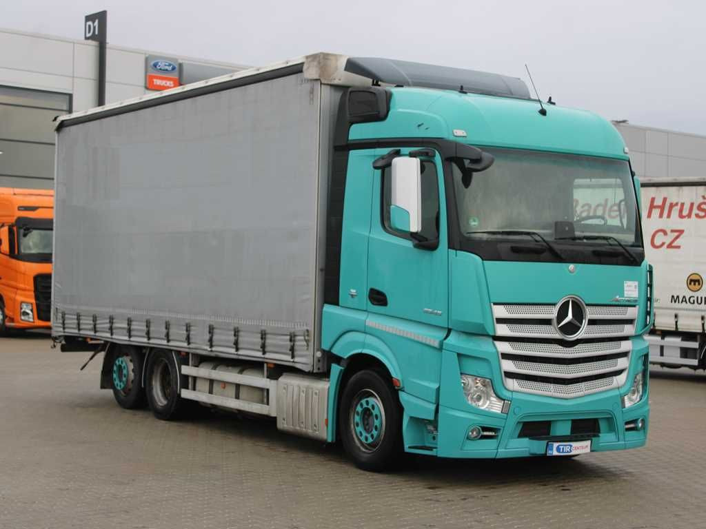 Mercedes-Benz Actros 2545, 6X2, EURO 6, AIR SUSPENSIONS - شاحنة ذات ستائر جانبية: صورة 2 Mercedes-Benz Actros 2545, 6X2, EURO 6, AIR SUSPENSIONS - شاحنة ذات ستائر جانبية: صورة 2