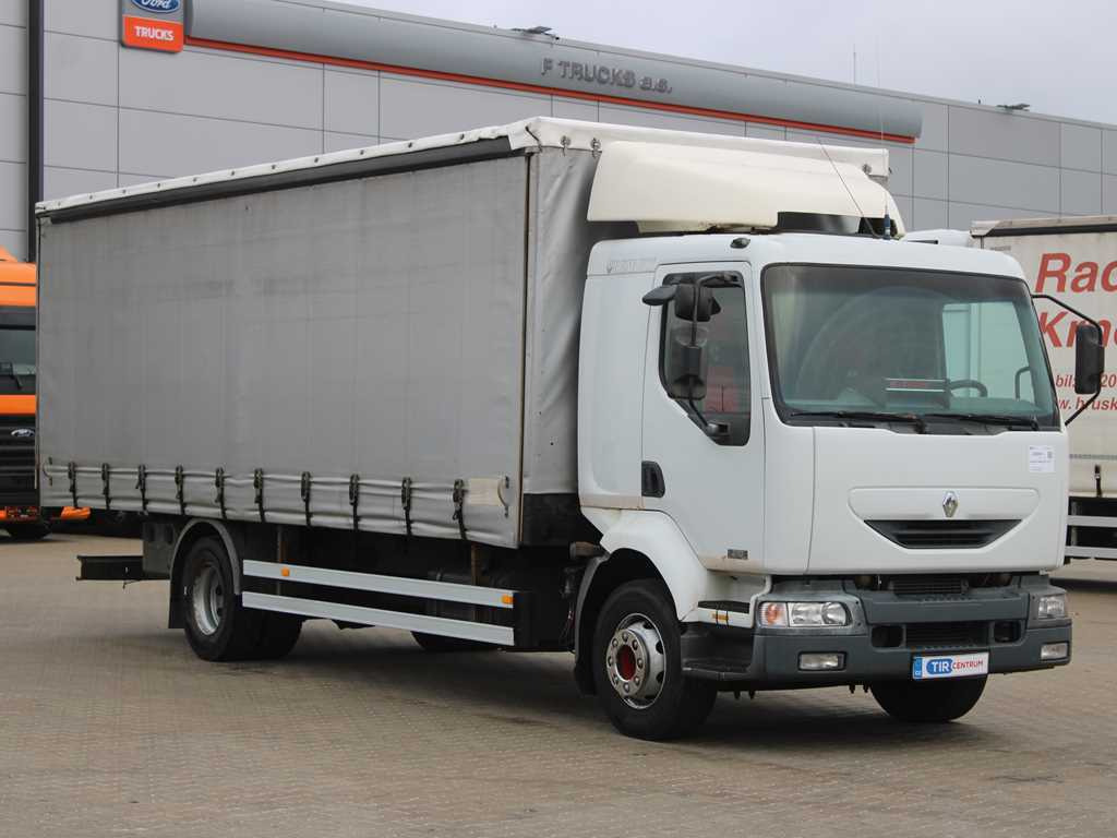 Renault MIDLUM 270, EURO 3, TIRES 80% - شاحنة ذات ستائر جانبية: صورة 3 Renault MIDLUM 270, EURO 3, TIRES 80% - شاحنة ذات ستائر جانبية: صورة 3