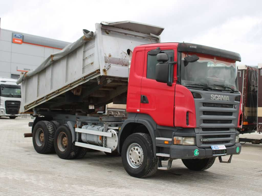 Scania R 420 CB 6X4 ,THREE-SIDED,EURO 4,RETARDER,13m³ - شاحنة قلاب: صورة 2 Scania R 420 CB 6X4 ,THREE-SIDED,EURO 4,RETARDER,13m³ - شاحنة قلاب: صورة 2
