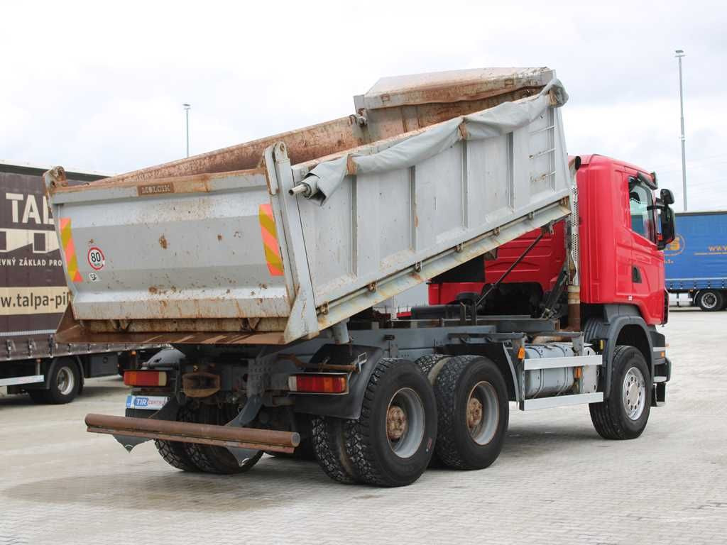 Scania R 420 CB 6X4 ,THREE-SIDED,EURO 4,RETARDER,13m³ - شاحنة قلاب: صورة 3 Scania R 420 CB 6X4 ,THREE-SIDED,EURO 4,RETARDER,13m³ - شاحنة قلاب: صورة 3