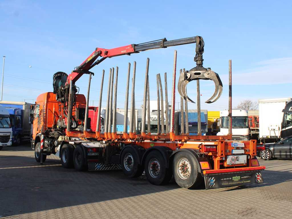 Scania R500, 6x6, RETARDER, OPTICRUISE, PALFINGER EPSILON Q170Z96, NAVIGATION - رأس تريلا, نصف مقطورة اخشاب: صورة 5 Scania R500, 6x6, RETARDER, OPTICRUISE, PALFINGER EPSILON Q170Z96, NAVIGATION - رأس تريلا, نصف مقطورة اخشاب: صورة 5