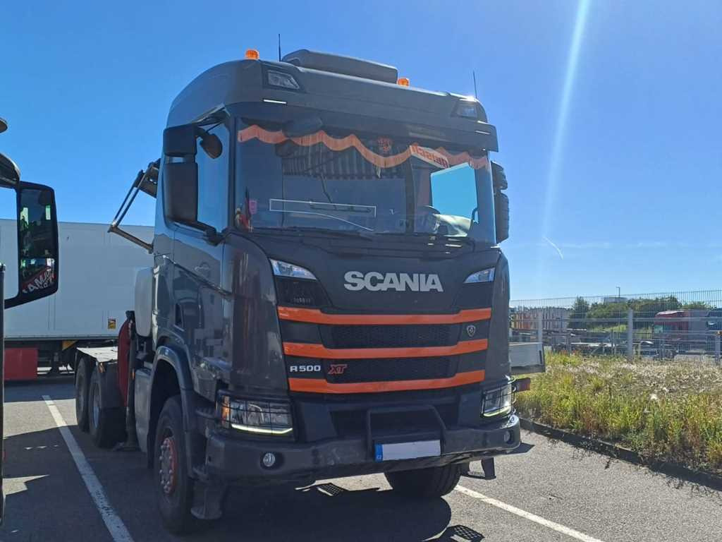 Scania R500, 6x6, RETARDER, OPTICRUISE, PALFINGER EPSILON S260Z96 - رأس تريلا: صورة 3 Scania R500, 6x6, RETARDER, OPTICRUISE, PALFINGER EPSILON S260Z96 - رأس تريلا: صورة 3