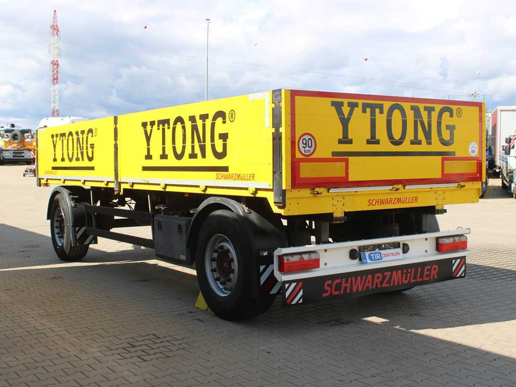 Schwarzmüller PA 2/E, SIDEBOARD, SAF, MULTILOCK, TYRES 80% - مقطورات مسطحة: صورة 5 Schwarzmüller PA 2/E, SIDEBOARD, SAF, MULTILOCK, TYRES 80% - مقطورات مسطحة: صورة 5