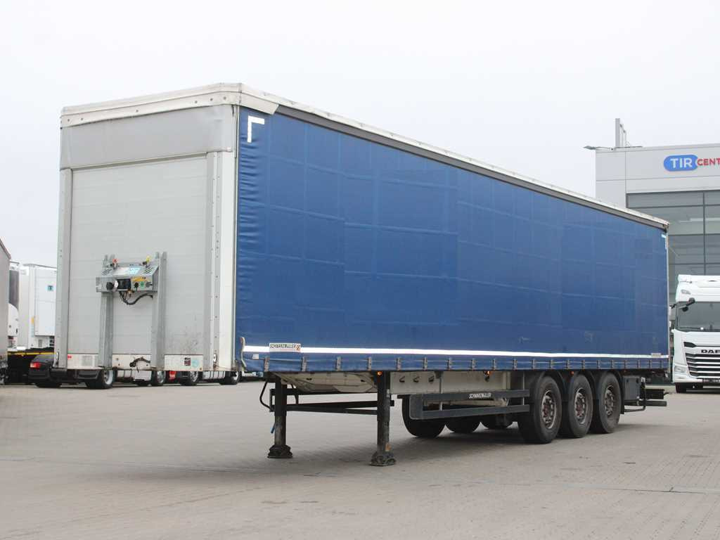 Schwarzmüller SPA 3/E, LIFT AXLE, LOADER, MULTILOCK, SAF - نصف مقطورة بستائر جانبية: صورة 1 Schwarzmüller SPA 3/E, LIFT AXLE, LOADER, MULTILOCK, SAF - نصف مقطورة بستائر جانبية: صورة 1