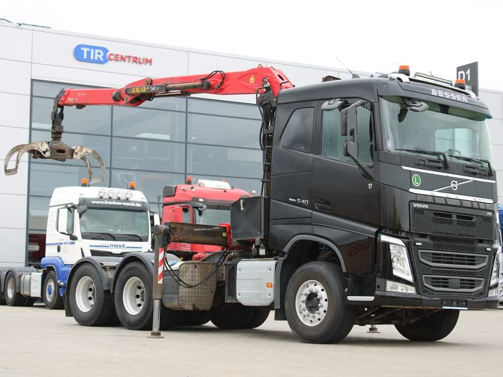 Volvo FH 540, 6X4, VEB+, Crane EPSILON Q170Z96 - شاحنة قطع الأشجار, شاحنة كرين: صورة 2 Volvo FH 540, 6X4, VEB+, Crane EPSILON Q170Z96 - شاحنة قطع الأشجار, شاحنة كرين: صورة 2