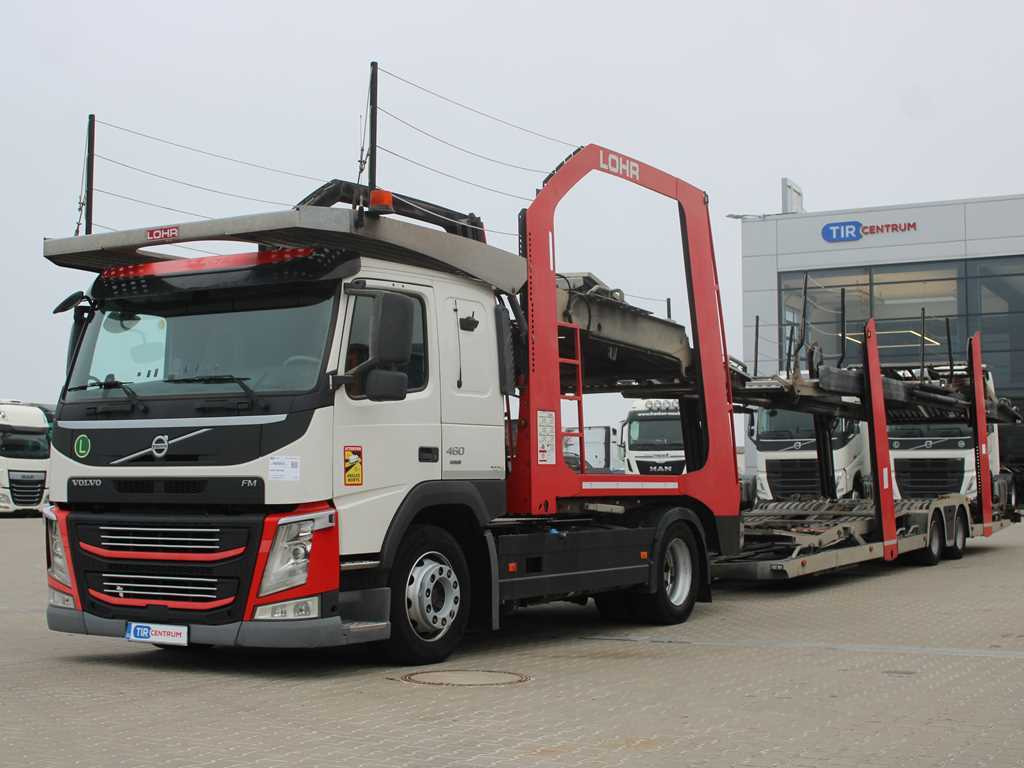 Volvo FM 460, EURO 6, VEB+, INDEPENDENT AIR CONDITIONING, + LOHR (2006) - شاحنة نقل سيارات شاحنة: صورة 1 Volvo FM 460, EURO 6, VEB+, INDEPENDENT AIR CONDITIONING, + LOHR (2006) - شاحنة نقل سيارات شاحنة: صورة 1