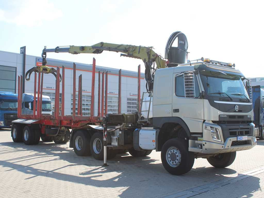 Volvo FMX 500, 6X6,LOGLIFT F265Z95 +trailer DOLL(2007) - شاحنة قطع الأشجار, شاحنة كرين: صورة 2 Volvo FMX 500, 6X6,LOGLIFT F265Z95 +trailer DOLL(2007) - شاحنة قطع الأشجار, شاحنة كرين: صورة 2
