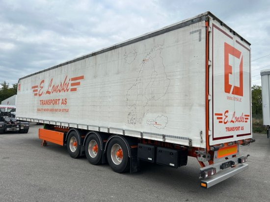 Berger SAPL 24 LTN Light, 5730 kg, 1A lift, 3A gelenkt - نصف مقطورة بستائر جانبية: صورة 4 Berger SAPL 24 LTN Light, 5730 kg, 1A lift, 3A gelenkt - نصف مقطورة بستائر جانبية: صورة 4