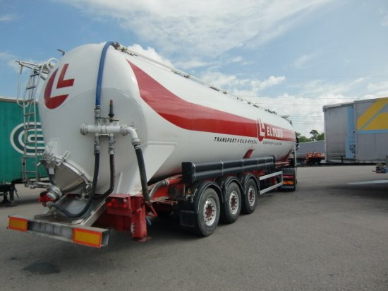 Feldbinder KIP 63.3 Siloauflieger, SAF-Achsen, Alu-Felgen, - بلكر: صورة 5 Feldbinder KIP 63.3 Siloauflieger, SAF-Achsen, Alu-Felgen, - بلكر: صورة 5