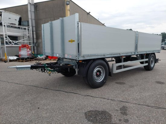 HUMBAUR Baustoffanhänger, 7,1 Meter ,Neufahrzeug, SAF-Achsen - مقطورات مسطحة: صورة 1 HUMBAUR Baustoffanhänger, 7,1 Meter ,Neufahrzeug, SAF-Achsen - مقطورات مسطحة: صورة 1
